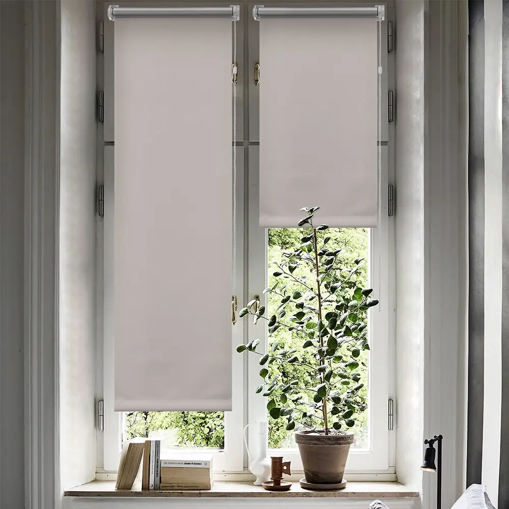 Рулонная штора ЭСКАР Silverback бежевая 60×160 см с цепочным управлением 89354626 STLM-1569959 - Вид №5