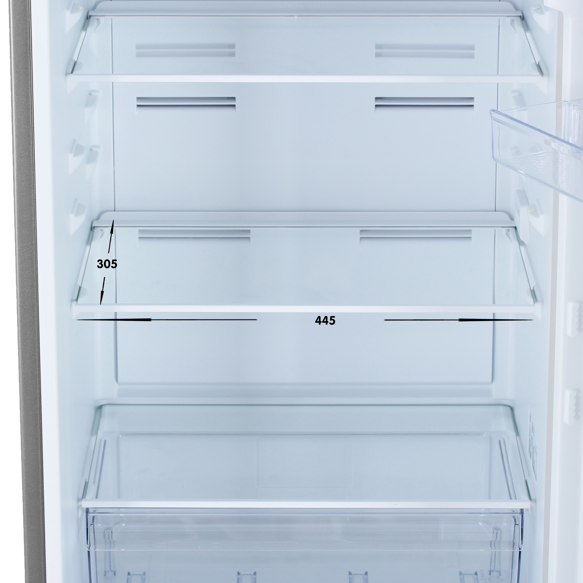 9261644 Холодильник с морозильником   BEKO B1RCNK272G серый STDN-0135587 - Вид №8