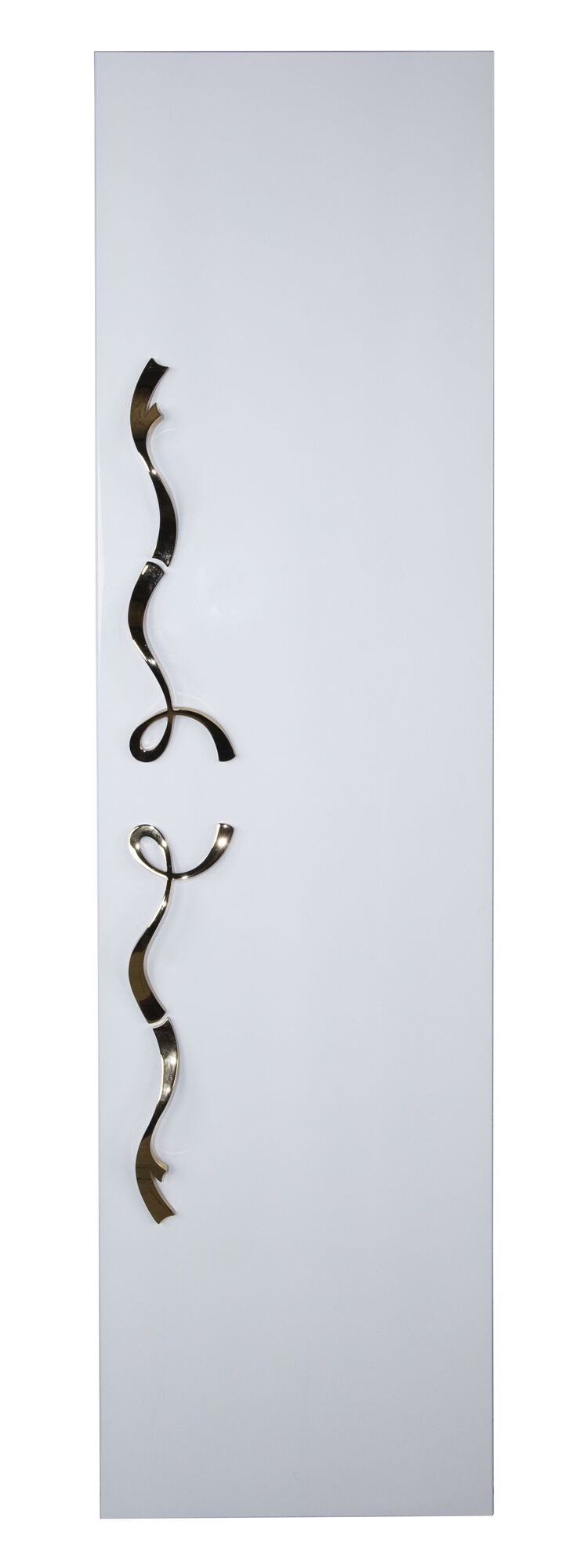 Колонка LAURA 1дв. Белый глянец Хром Tessoro TSLA1SWCH - Вид №1