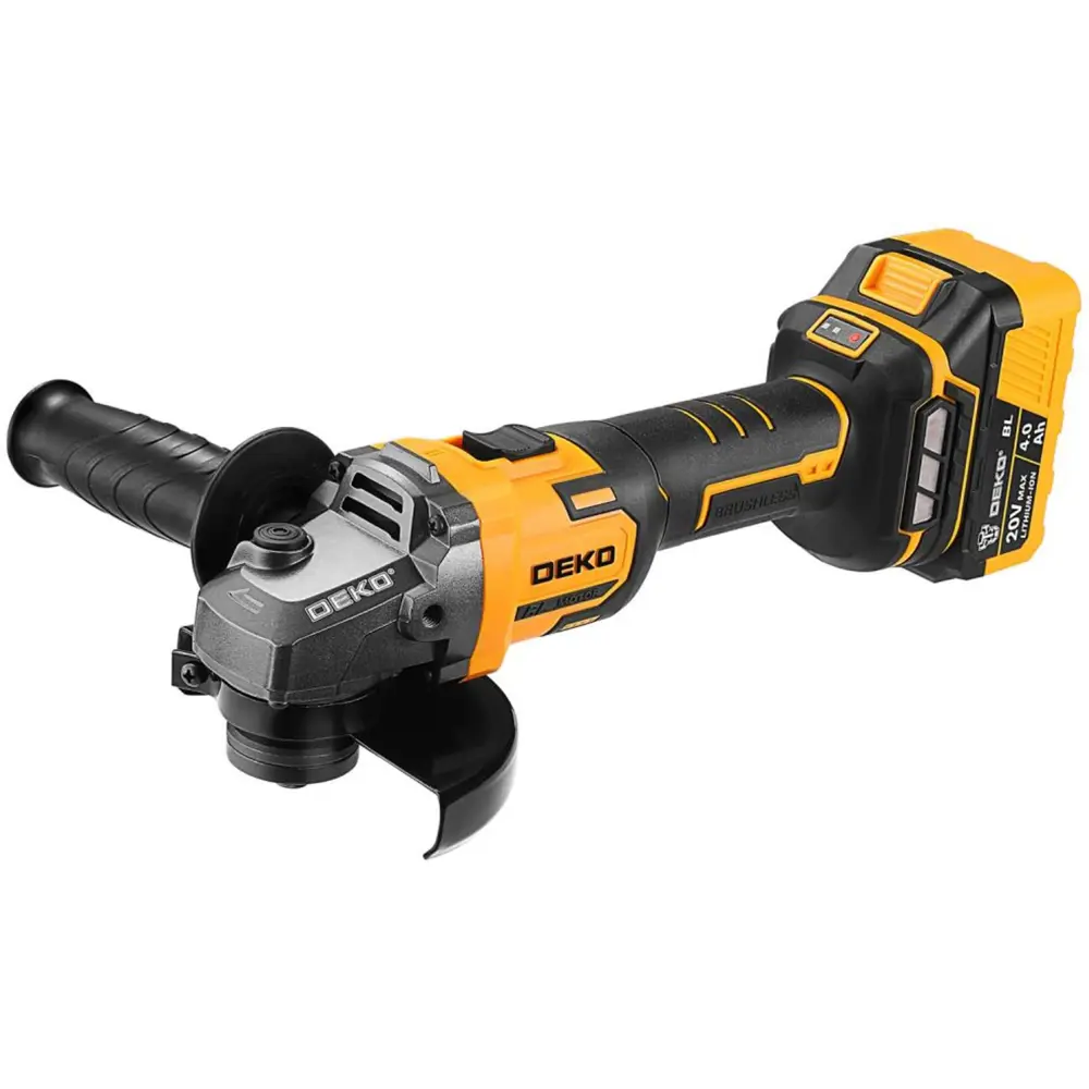 Аккумуляторная углошлифовальная машина DEKO ZKAG20 с кейсом 89384894 STLM-1326441