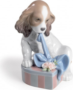 10669035 LLADRO Фигурка Lladro "Нетерпение" 12x13см Фарфор