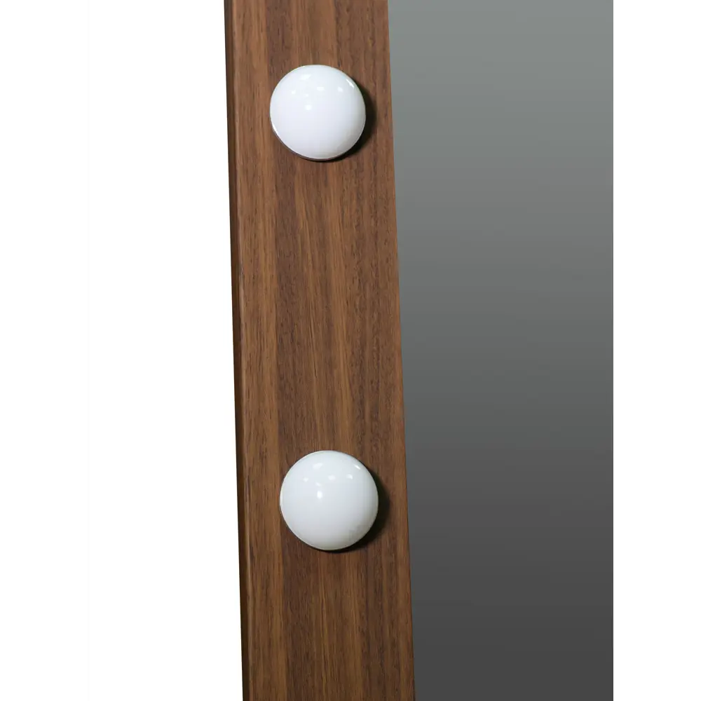 INSPIRE Тибет — гримерное зеркало с подсветкой 60×175 см в багете орех 86728472 STLM-0070989 - Вид №8