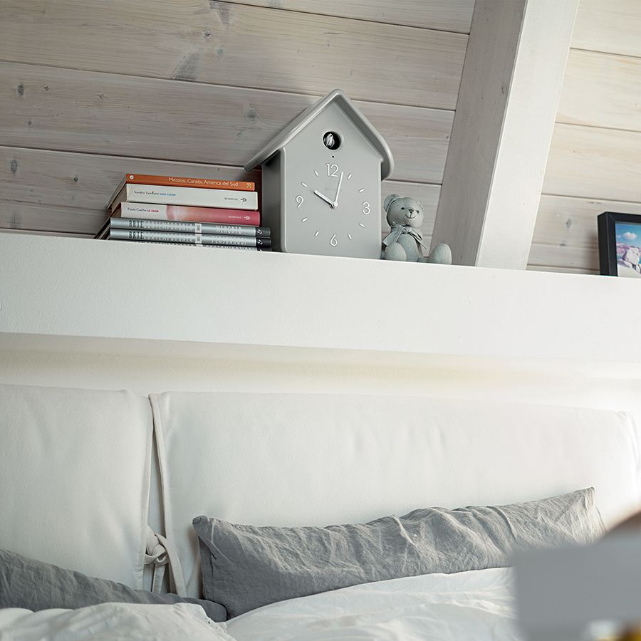 16860208 Часы с кукушкой qq, серые Guzzini  - Вид №2