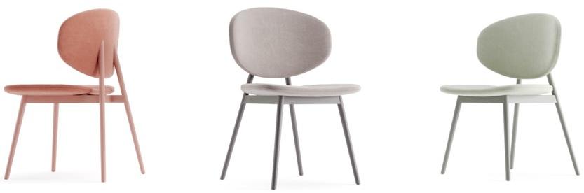 Стул из ткани со встроенной подушкой Mytto x nelson de araujo Santreyd sun-id-1349850 - Вид №3