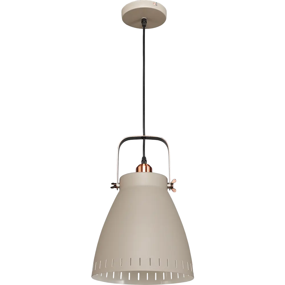 Светильник подвесной New York PL-428L, 1xE27x60 Вт, 3 м², цвет серый CAMELION STLM-2039625