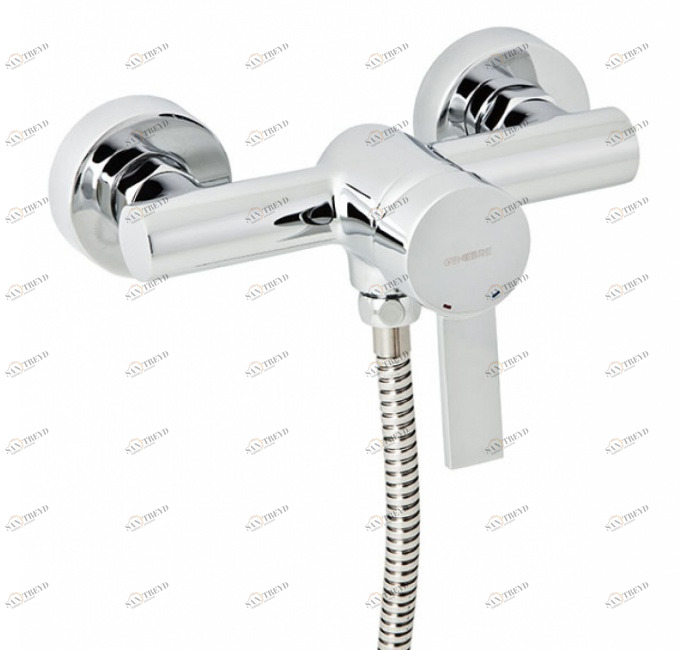 GENEBRE 65110 29 45 66 Смеситель для душа, однорычажный, с комплектом 