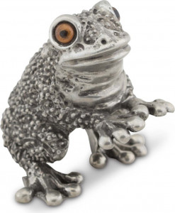 10654388 Vagabond House Кольцо для салфеток Vagabond House Садовые друзья.Лягушка 6см, олово Олово
