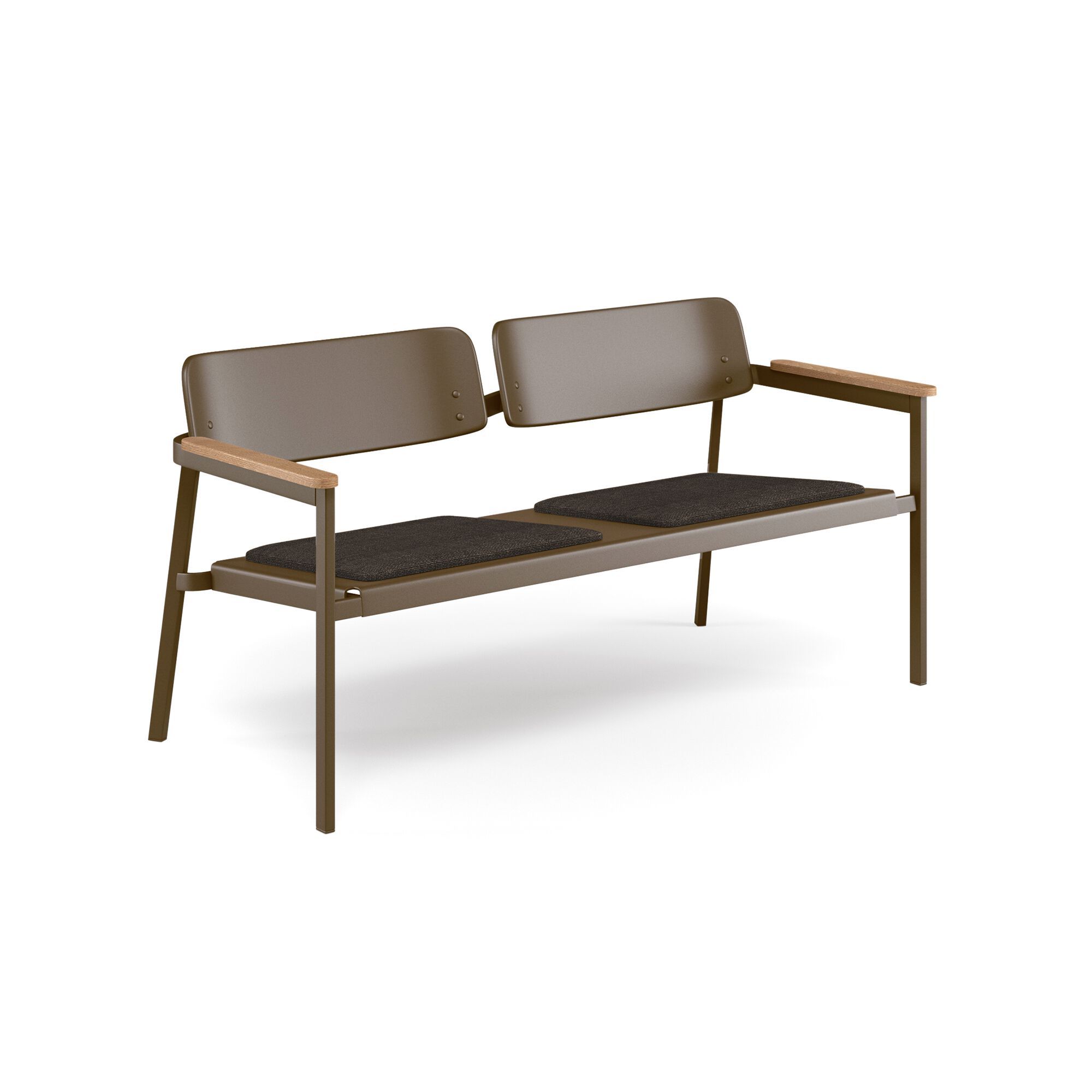 2-местный алюминиевый садовый диван emu Shine ARCH-00035391 - Вид №1