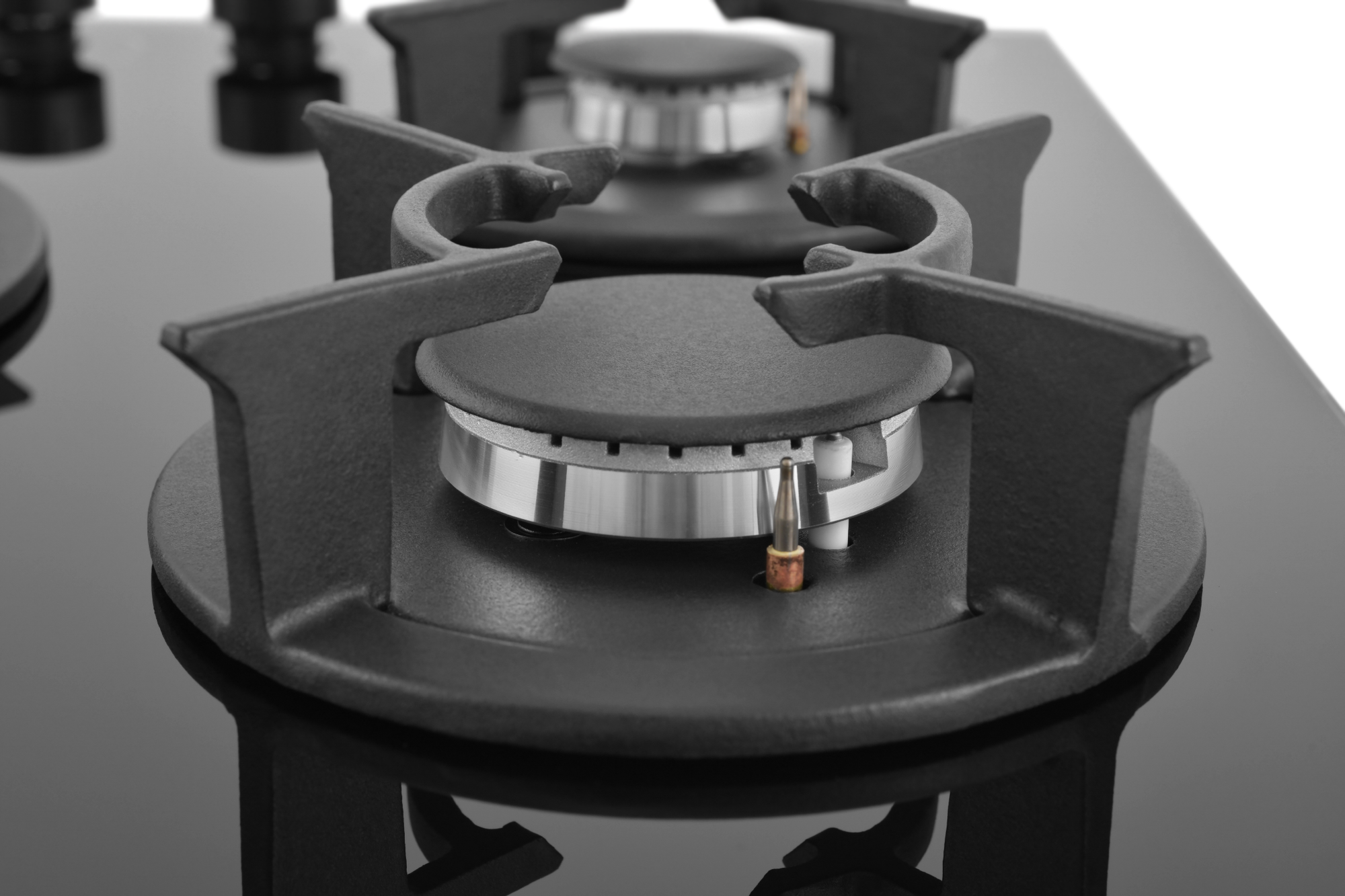 9175440 Газовая варочная поверхность ZUGEL ZGH452B STDN-0044937 - Вид №11