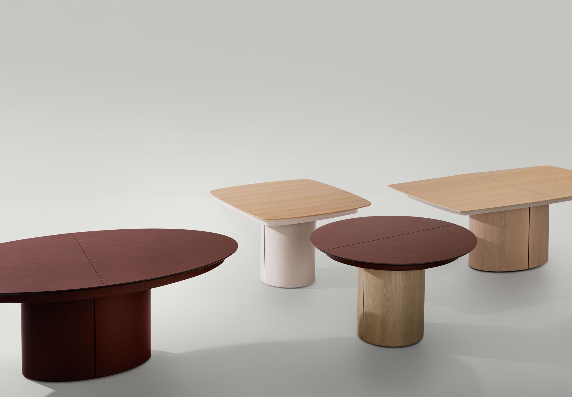 Деревянный выдвижной стол Midj кунжут ARCH-00105365 - Вид №4