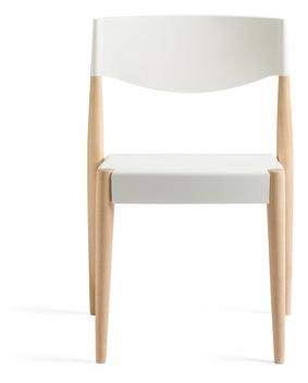 ALMA DESIGN Штабелируемый стул из дерева и полипропилена Virna sun-id-1447242 - Вид №8