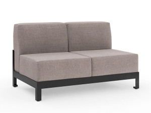 2-местный тканевый садовый диван