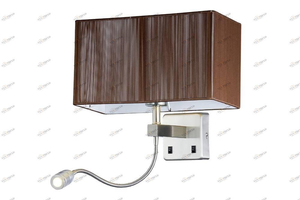 Бра Crystal Lux Miko AP2 CRYSTAL LUX КУБ 078803 Коричневый 