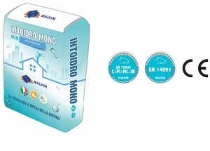 malvin Однокомпонентный эластичный цементный раствор, армированный фиброй