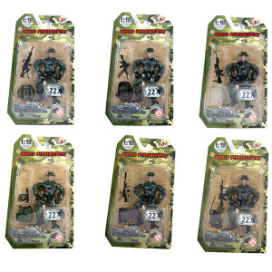 MC77001 Игровой набор "Солдат" 1:18 (в ассортименте) World Peacekeepers
