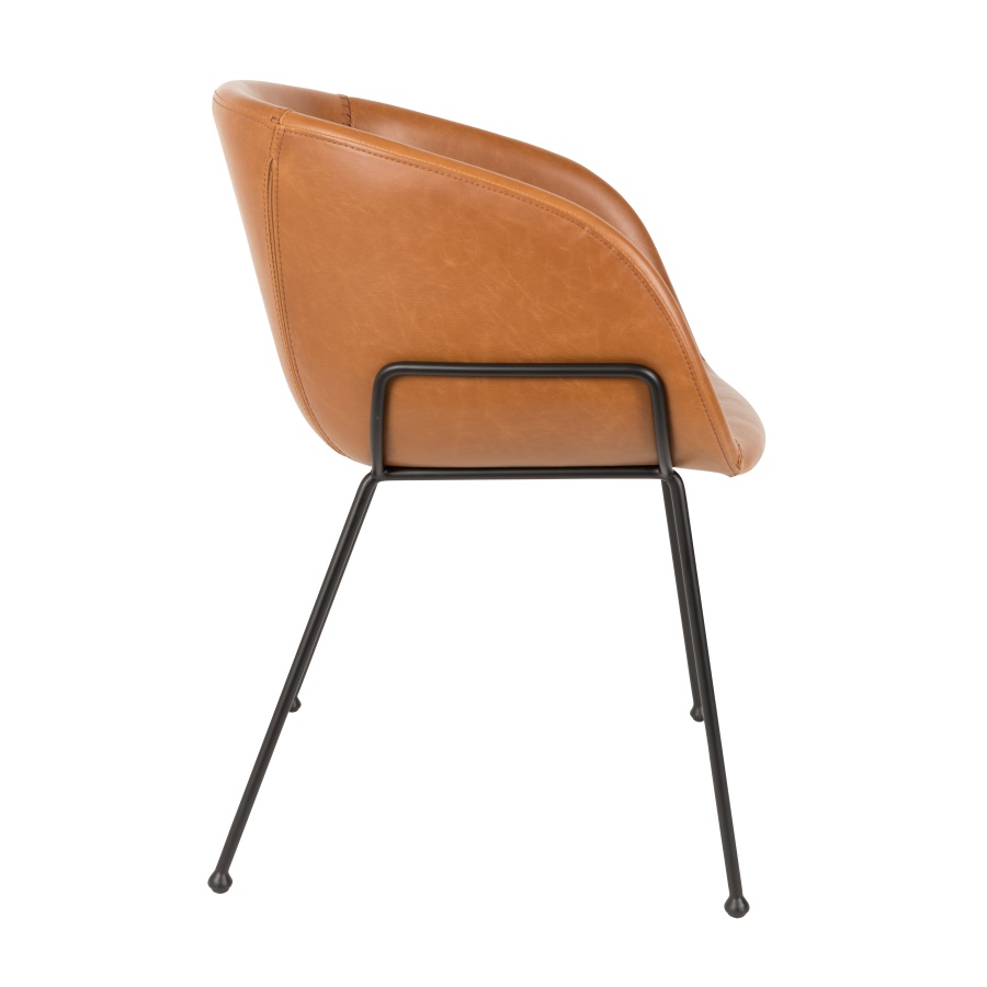 Кресло Feston коричневое Zuiver 1200147 - Вид №5