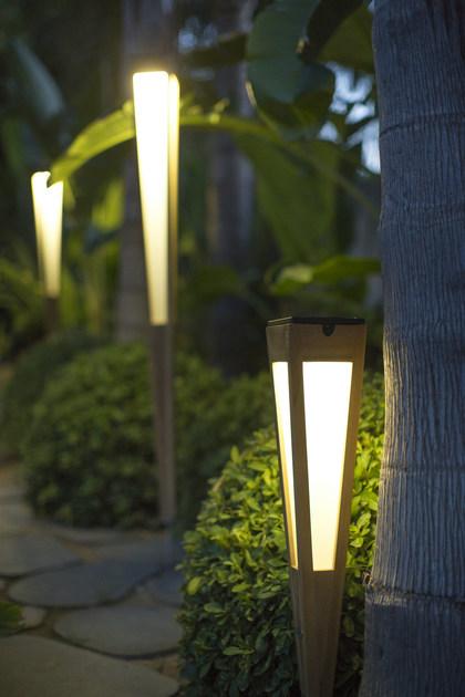 Les jardins Световой столбик из тика Tinka sun-id-1425141 - Вид №2