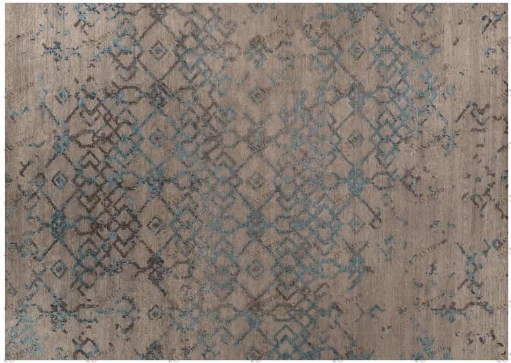 Mohebban Прямоугольный коврик из бамбукового шелка Loft all over sun-id-1494342