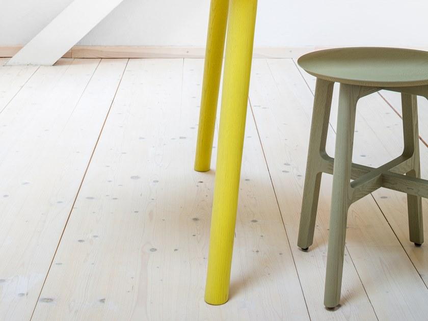 ZEITRAUM Низкий деревянный табурет 1.3 sun-id-1388310 - Вид №4