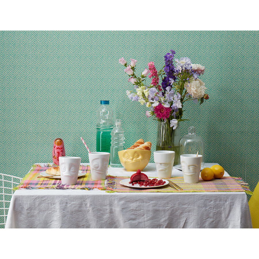 T01.84.01 Кружка tassen buffled 350 мл белая Tassen by FIFTYEIGHT PRODUCTS  - Вид №2