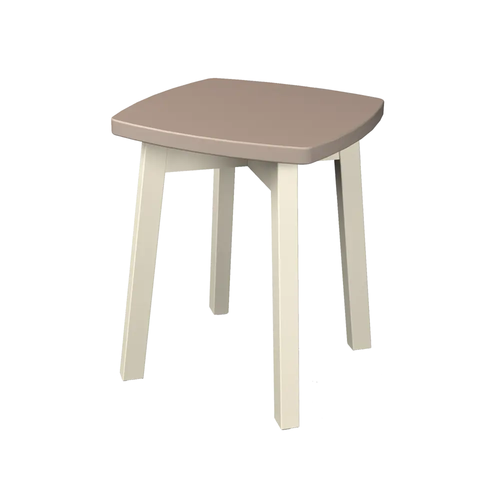 Каркас для табурета Гавр Delinia 33x33x41.5 см 42 см дерево цвет слоновая кость 83697034 STLM-2002580  - Вид №3