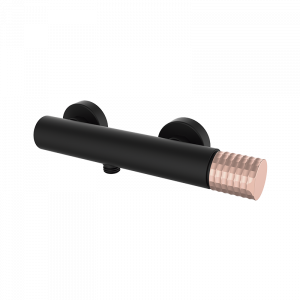 75324726 PREMIUM Черный смеситель для душа Черно-Розовое GRB MIXERS