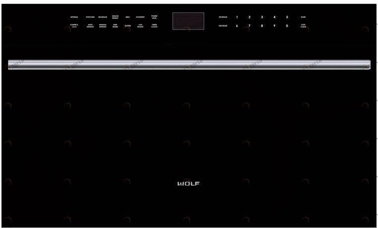 Wolf Многофункциональная встроенная микроволновая печь с электронным управлением Forni a microonde Icbmdd30cm/b/th 