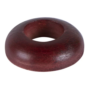 Розетка для труб декоративная, Бук темный, 25,4 мм