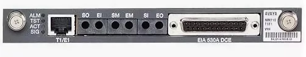 700466634 Mm710b e1/t1 media module Avaya Santreyd 