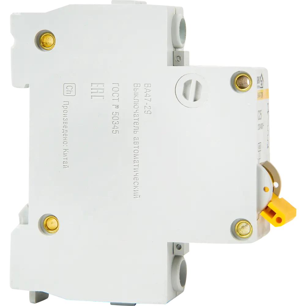 Автоматический выключатель IEK Home ВА47-29 25А для защиты электросетей 18072299 STLM-0009394 - Вид №3