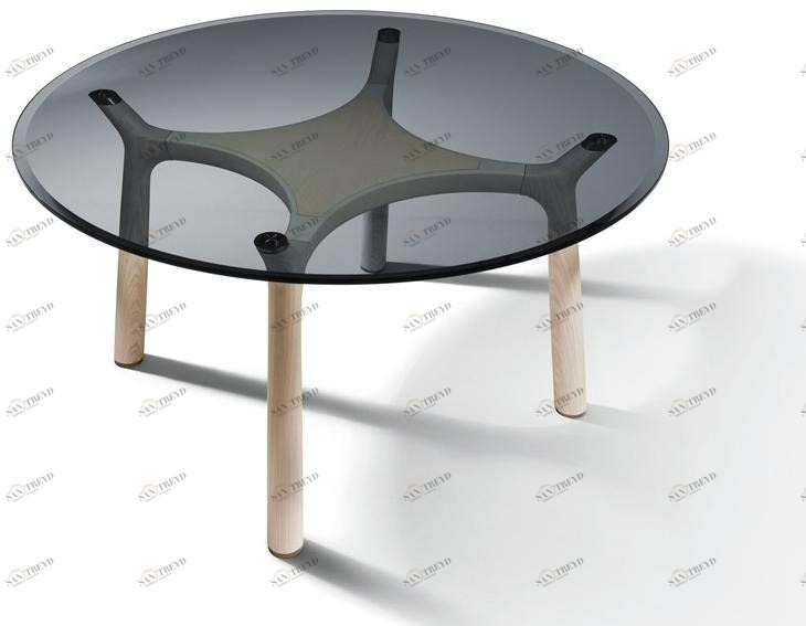 Giorgetti Круглый стеклянный стол sun-id-1482504