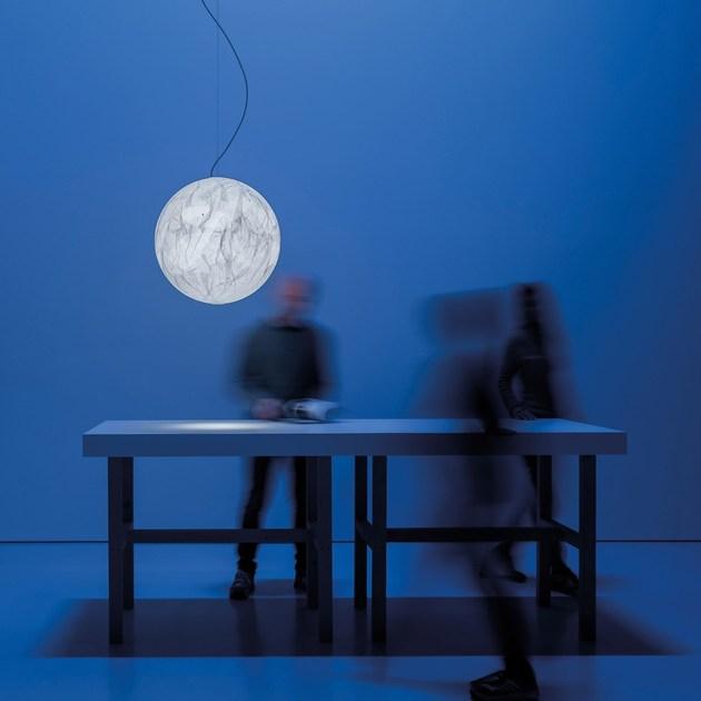 DAVIDE GROPPI Японский подвесной светильник из бумаги Moon sun-id-1402661 - Вид №3