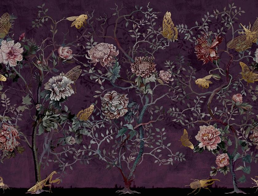 Wall&decò Экологические огнестойкие обои с цветочными мотивами Contemporary wallpaper 2020 Wdaa200 - Вид №2