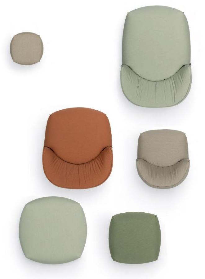 Kristalia Садовое кресло Sunbrella® с подлокотниками Brioni outdoor sun-id-1367911 - Вид №12