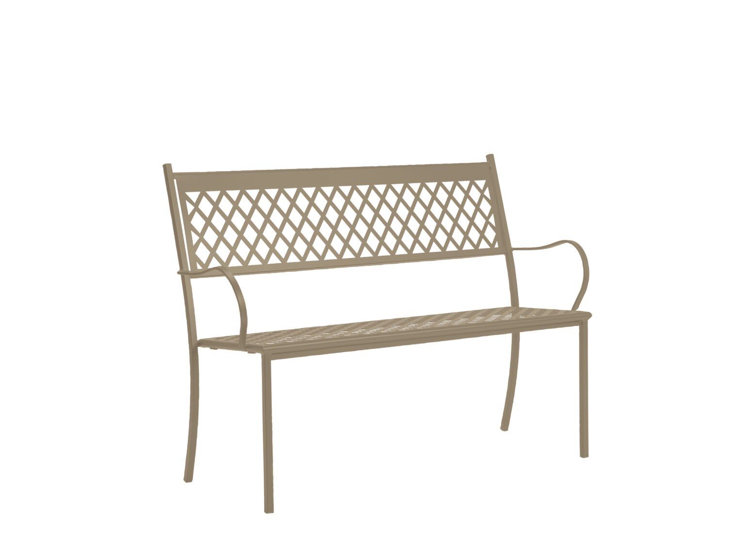 Металлическая штабелируемая садовая скамейка Vermobil ARCH-00105861 - Вид №2