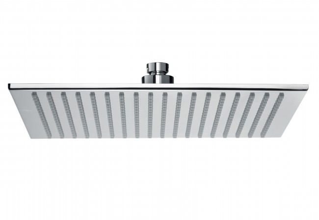 879TT10 300x300 мм. квадратный душ. Хром в сочетании с Fly Q - синий рисунок. Bongio Wellness