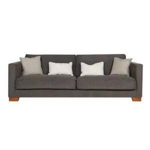 Диван Cloud, трехместный, серый