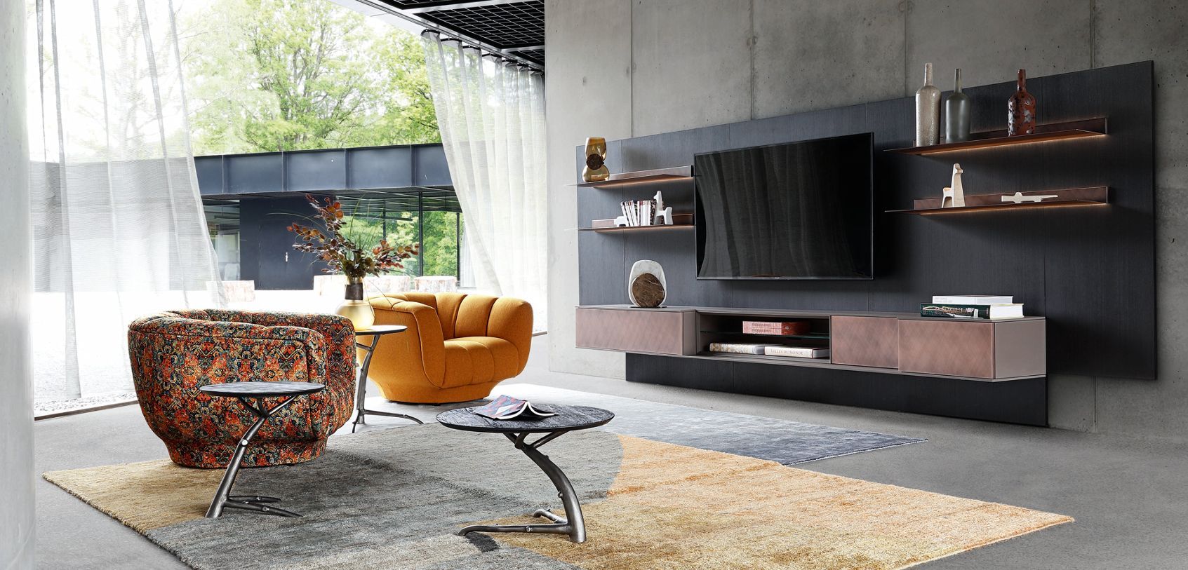 Тканевое кресло с подлокотниками ROCHE BOBOIS ARCH-00150305 - Вид №2