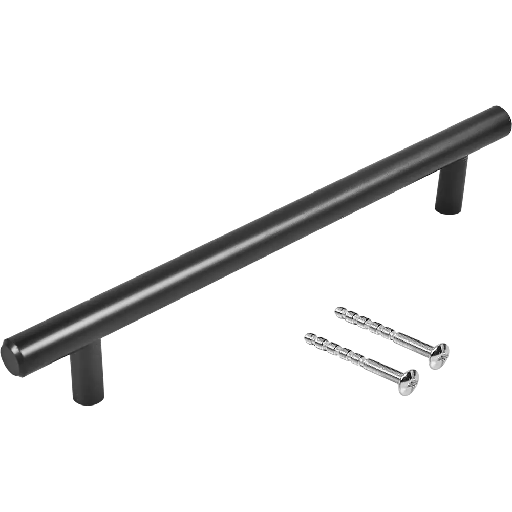 Мебельная ручка-рейлинг графит 160 мм Jet STLM-2151408 - Вид №2