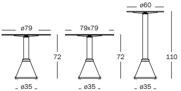 Magis Круглый высокий стол One sun-id-1395978 - Вид №2