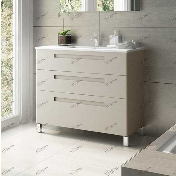 Avila Dos Тумба напольная на ножках с раковиной NEW 100 Color 34 Paris Essentials 27017100120093N34