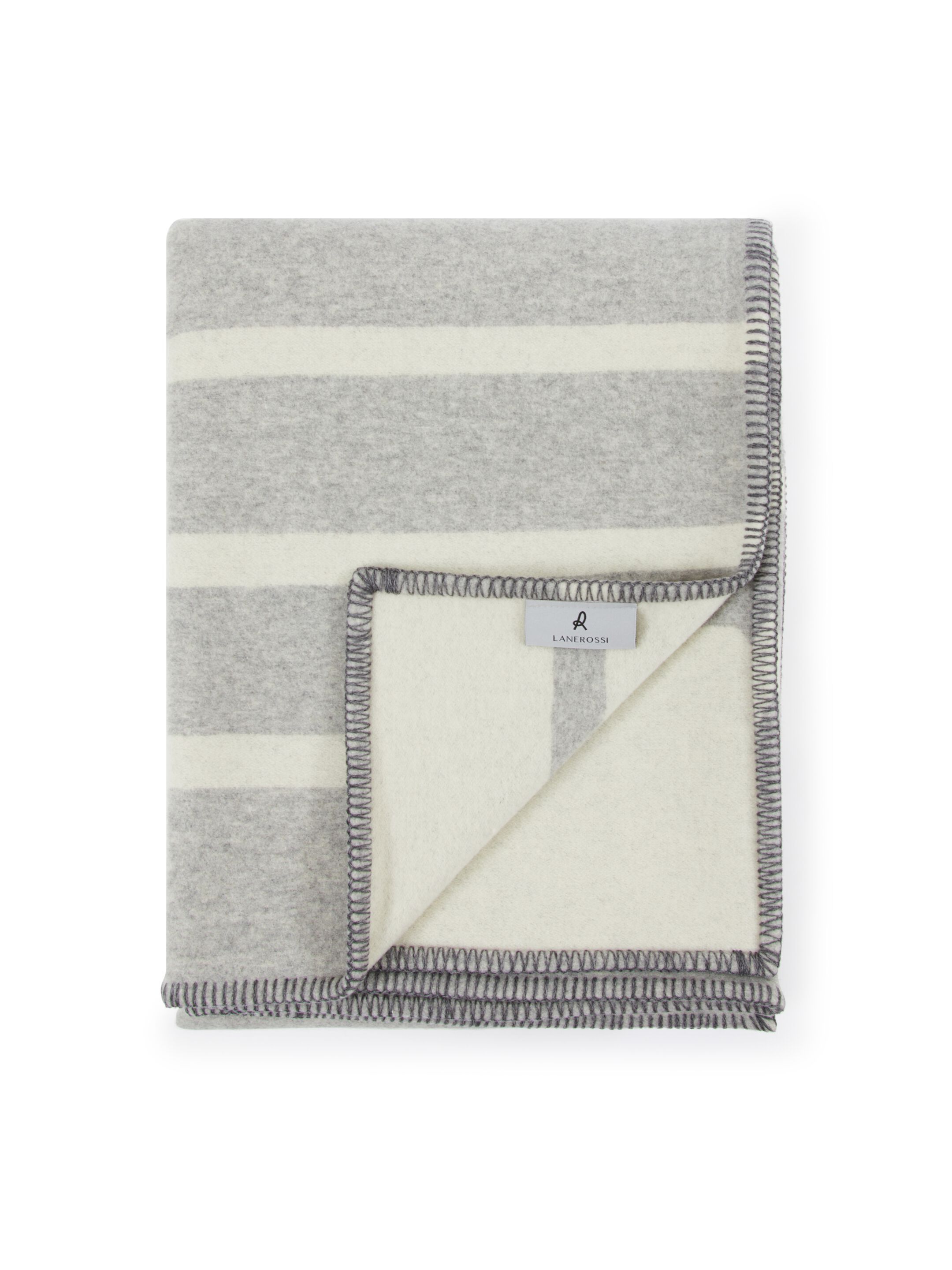 Plaid double face in lana merino e cashmere Lanerossi Оптическая ARCH-00093787 - Вид №8