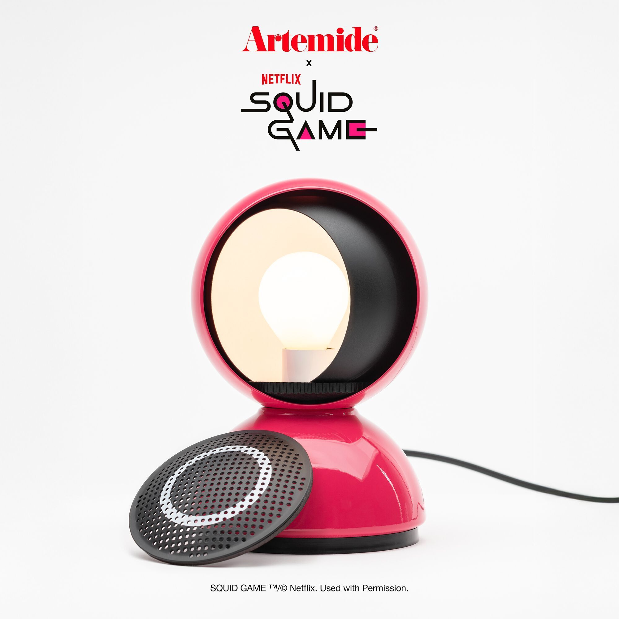 Окрашенная металлическая светодиодная настольная лампа In Stock Artemide ARCH-00034515 - Вид №2