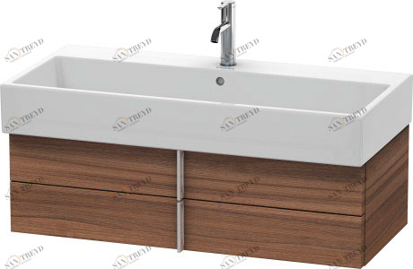 VA628807979 Тумбочка подвесная Vero Air #VA6288 984 x 431 мм Орех натуральный, декор Duravit
