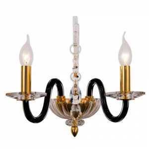 Бра настенное золотистое Lumien Hall "Лотер" 2025/2W-BKGD LUMIEN HALL СВЕЧА 00-3931599 Золото