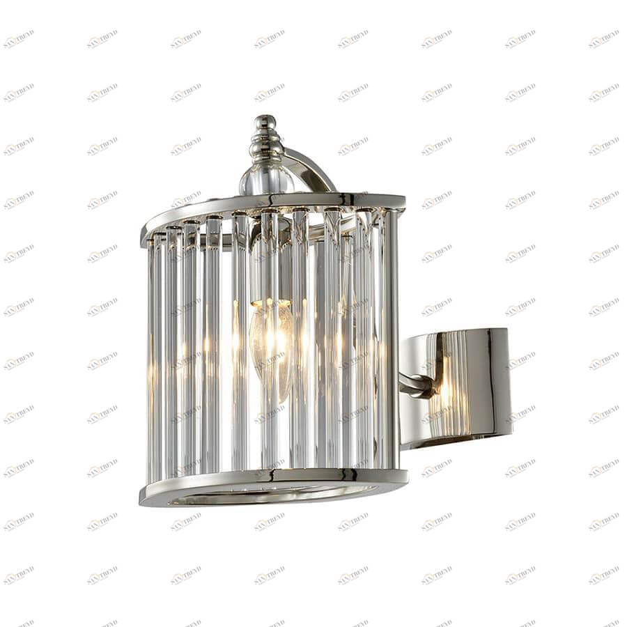 Бра со стеклянным плафоном никель Newport 12301/A NEWPORT 12300 00-3930510 Никель 