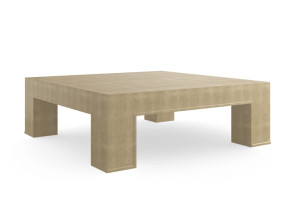 Квадратный деревянный журнальный столик