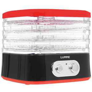 9148510 Сушилка для овощей и фруктов LUMME LU-FD1854A красный