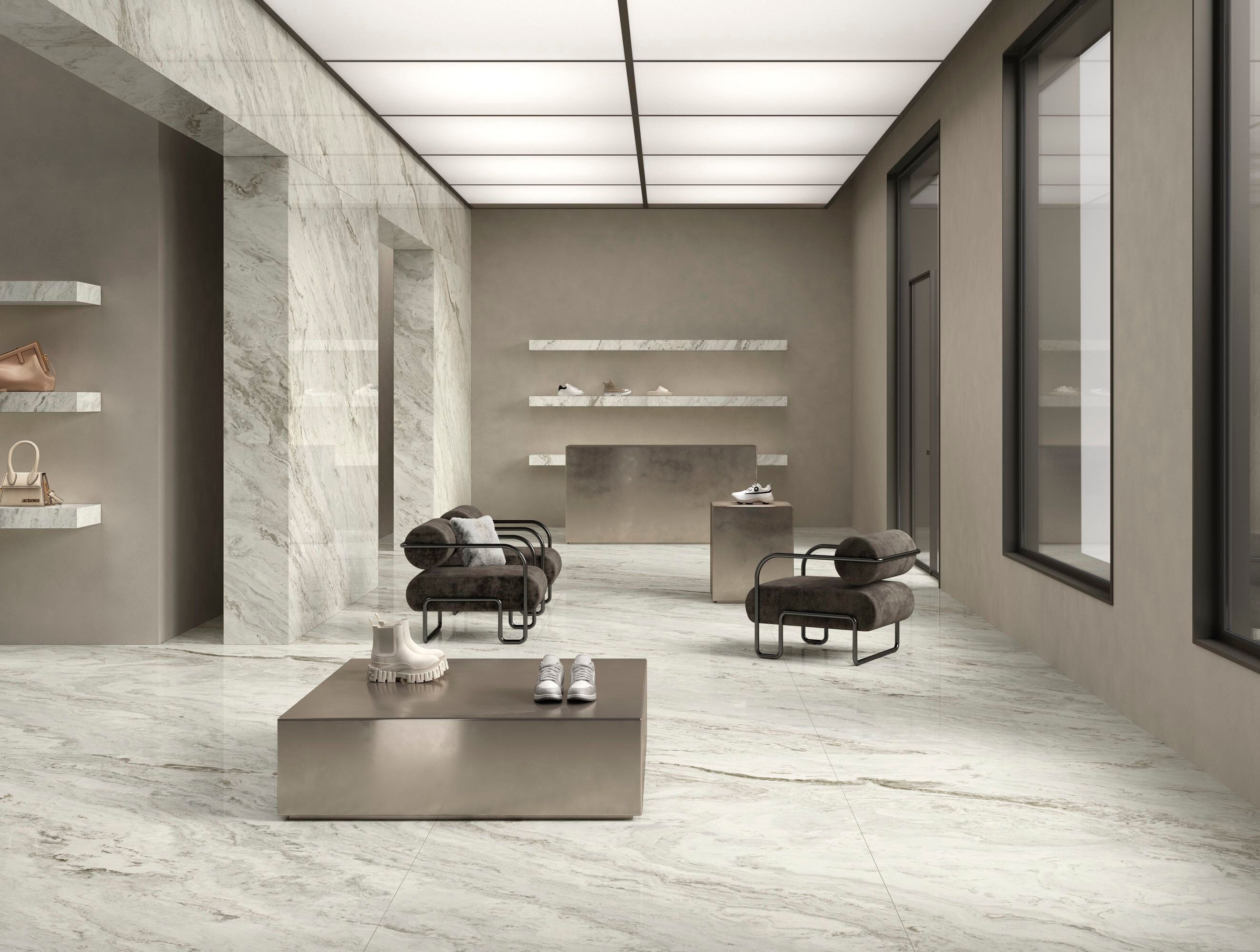 Пол / керамогранит с мраморным эффектом FMG Maxfine Marmi ARCH-00093052 - Вид №2