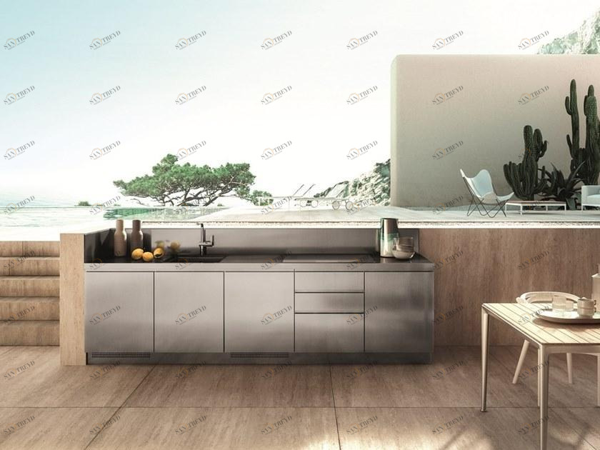 ABIMIS Летняя кухня из нержавеющей стали Atelier sun-id-1354859